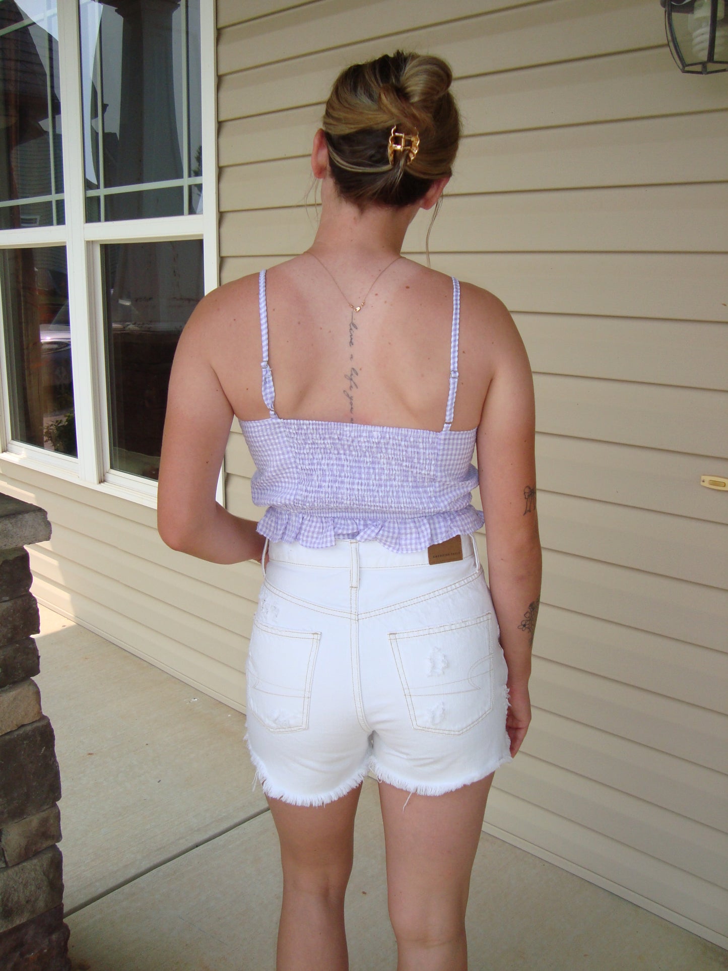 2. Purple Bow Top