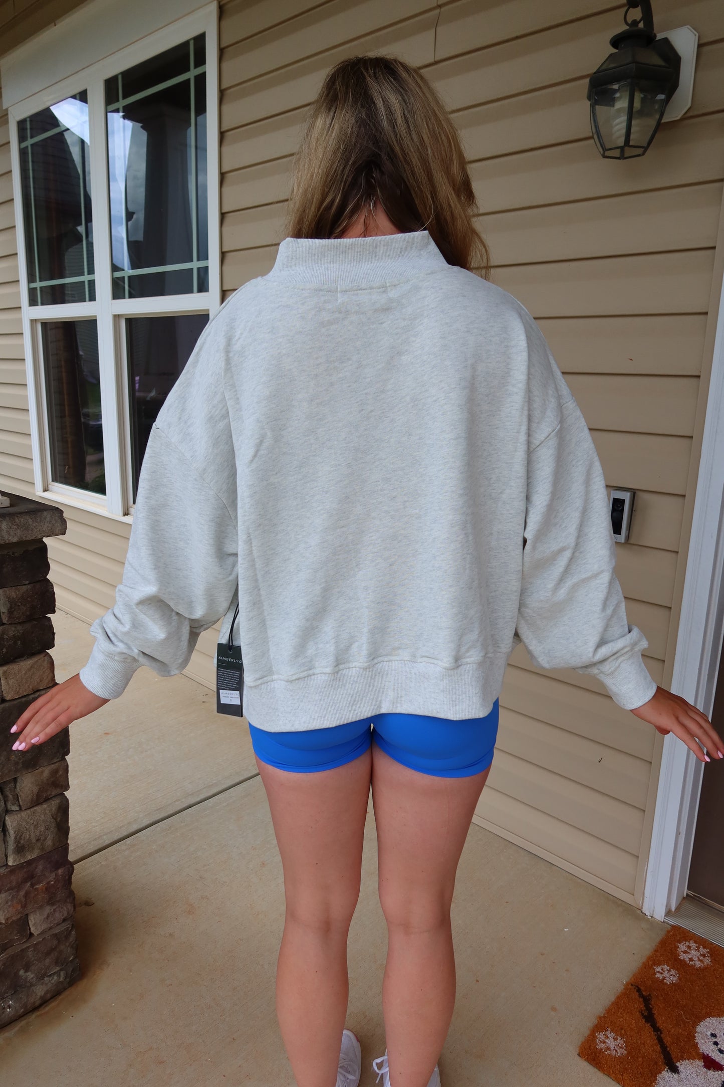 1. NEW Salty Oversized Mockneck