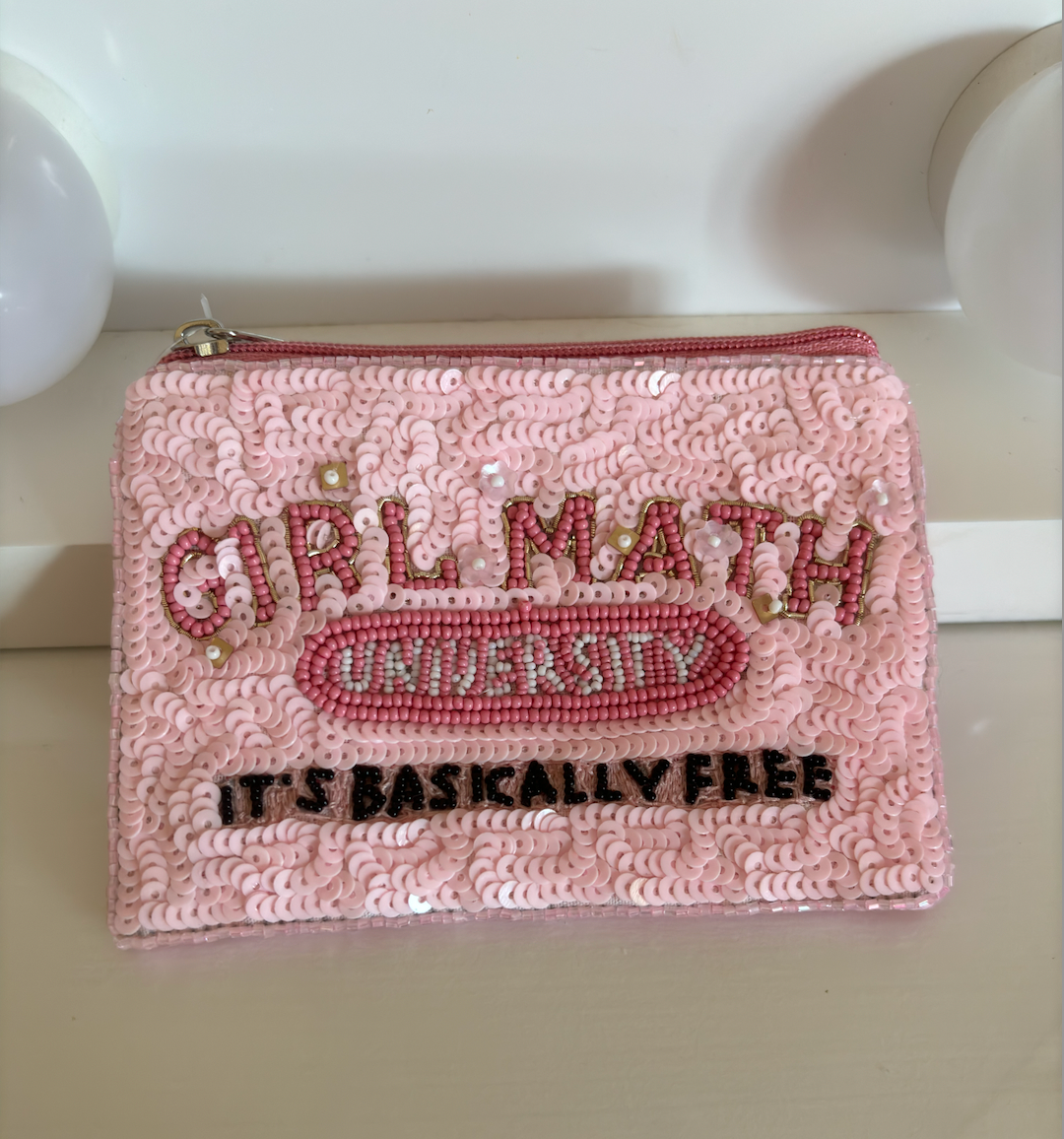 9. Girl Math Change Purse