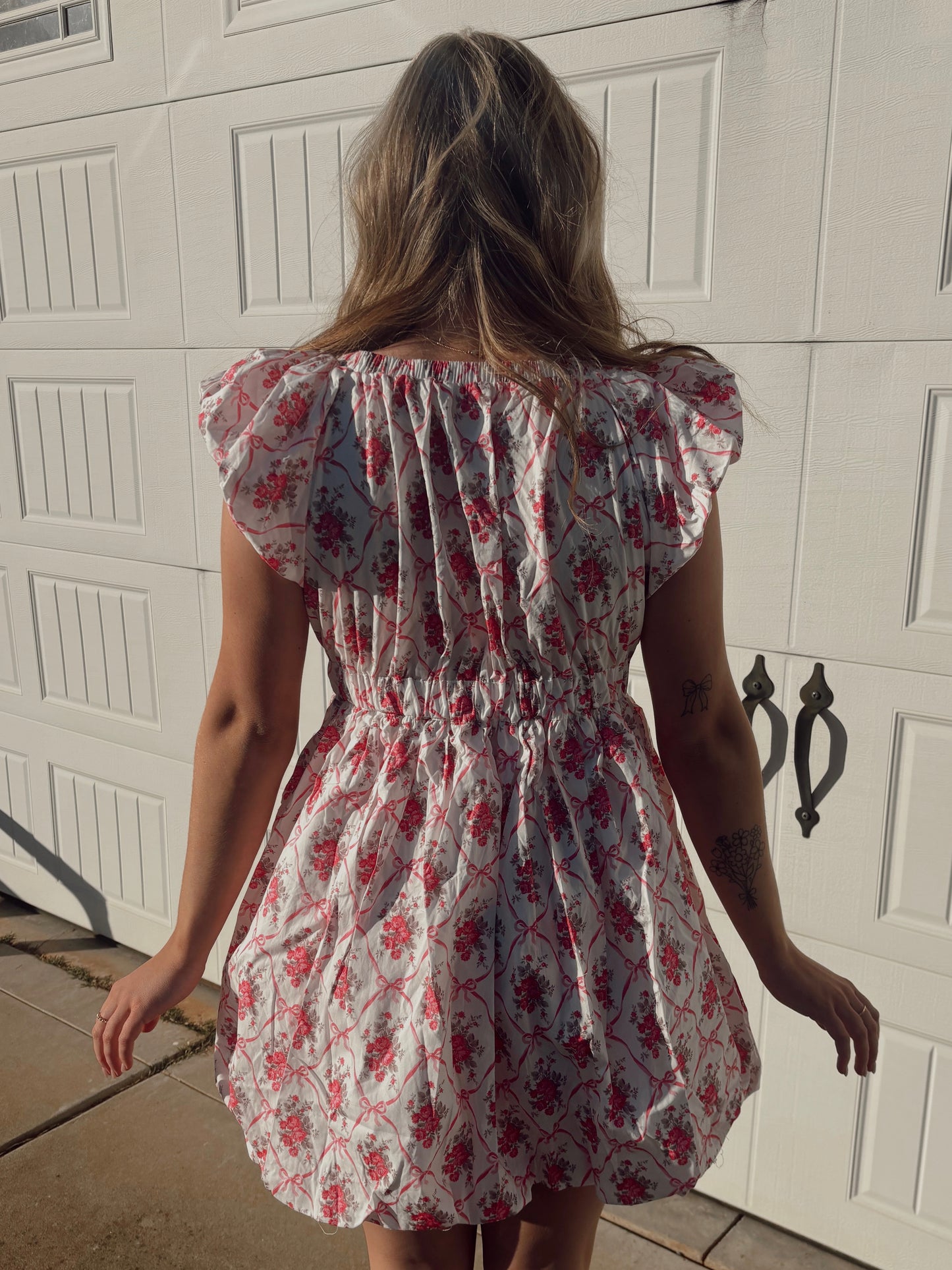 2. Bow Bubble Dress